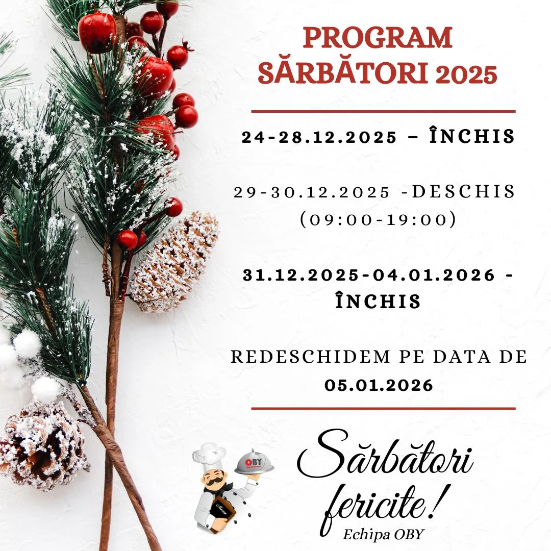 Program de sarbatori 2025